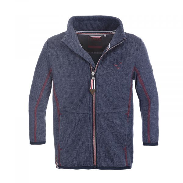 Kinder-Strickfleecejacke