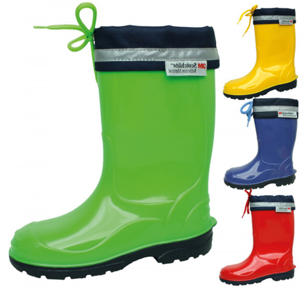 PVC-Regenstiefel-Kinder mit Reflektor